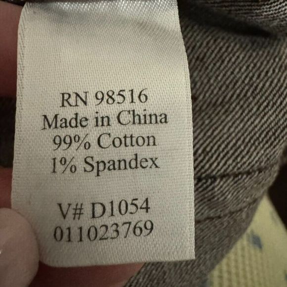 Coldwater Creek Women's Size 12 Straight Leg Brown Cotton Denim Jeans - Picture 15 of 16